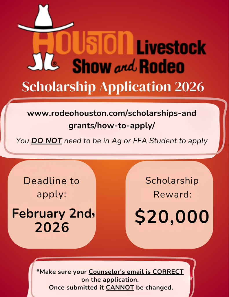Houston LiveStock Rodeo Scholarship