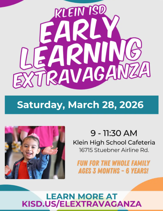 flyer for the early learning extravaganza event. details listed in the post