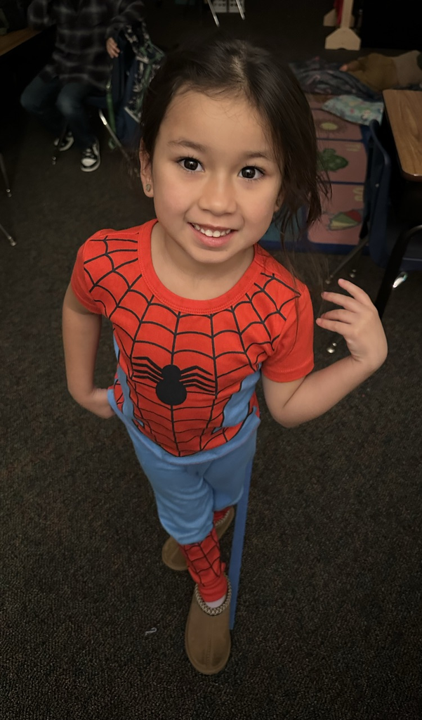 superhero day in PreK 