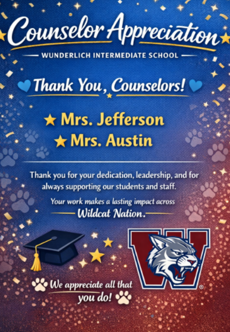 Counselor Appreciation . Thank you counselors! Ms. Jefferson and Ms. Austin
