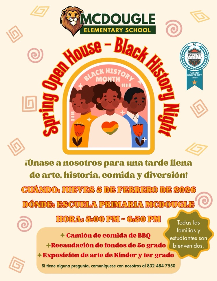 Spanish Open House Flyer