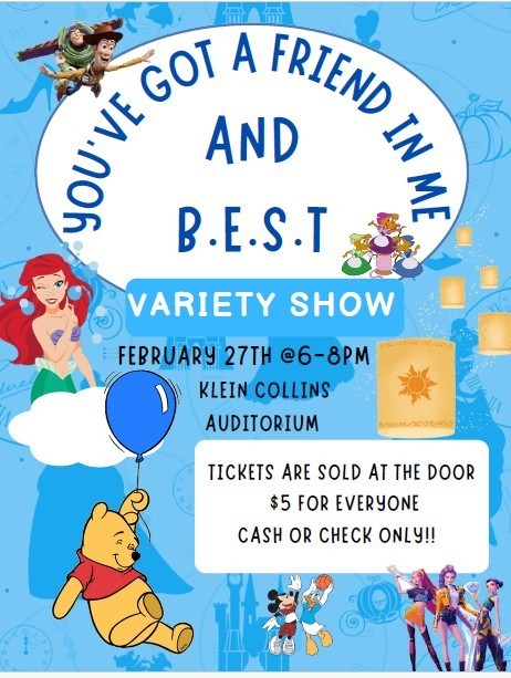 You've Got A Friend in Me and Best Variety Show