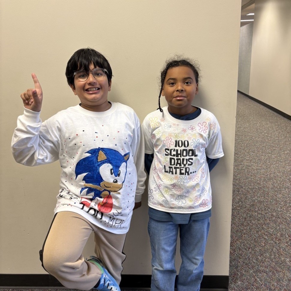 Celebrating 100 days of school!