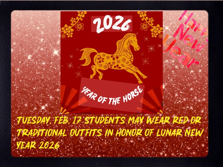 flyer for the Lunar New Year