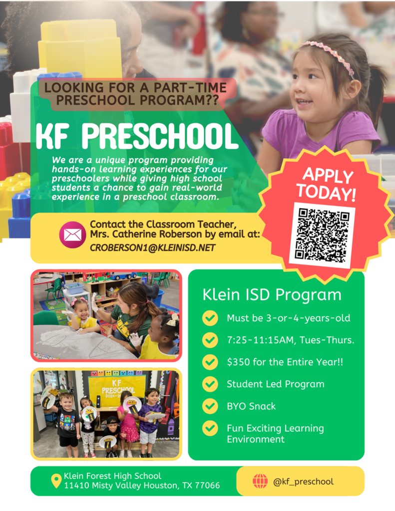 KF Preschool Flyer