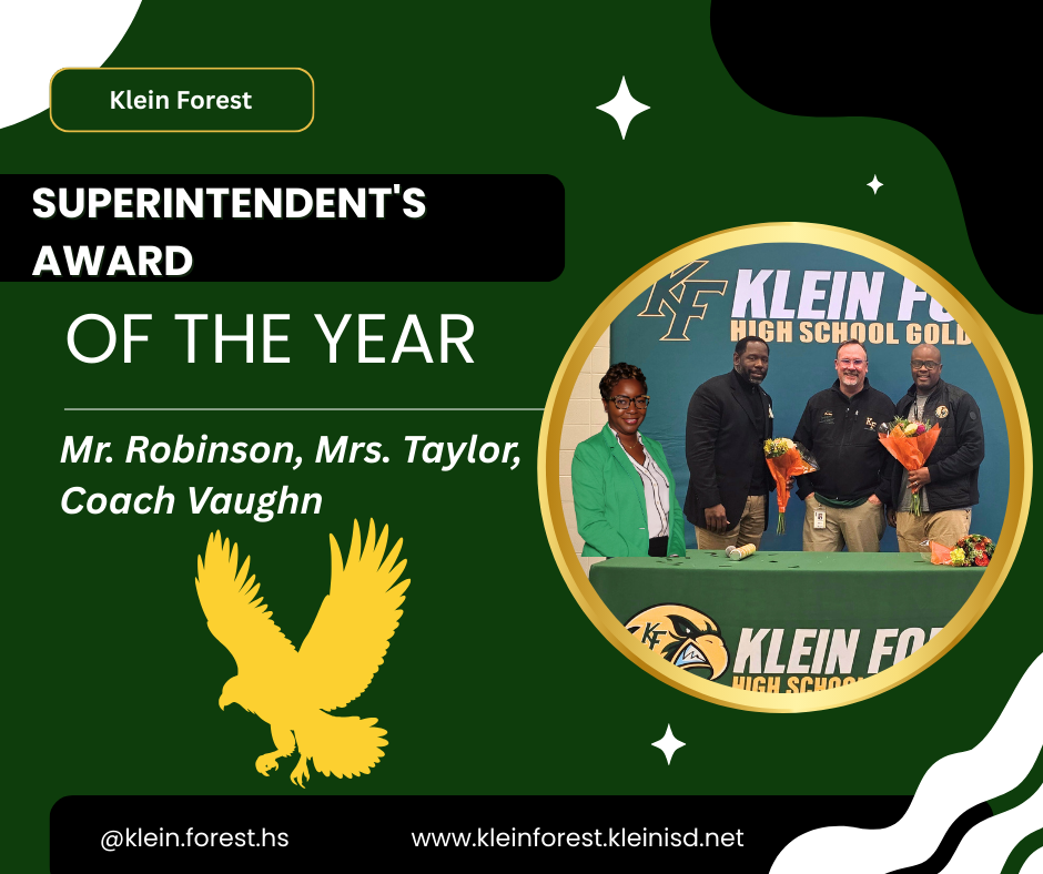 KF Superintendent's Award  Of The  Year 2026