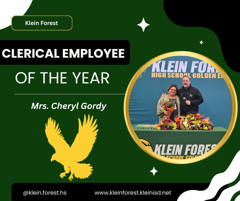 KF Clerical Employee Of The  Year 2026