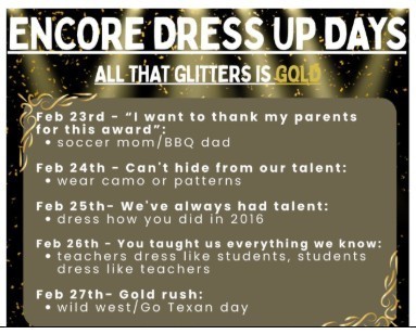 Encore Dress Up Days