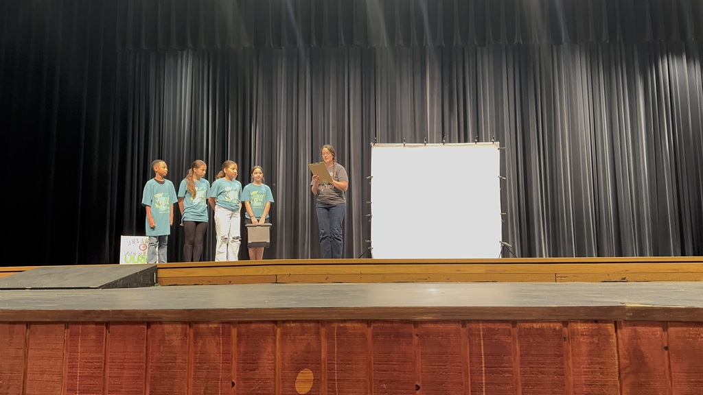 Students at the Destination Imagination contest Feb. 21.