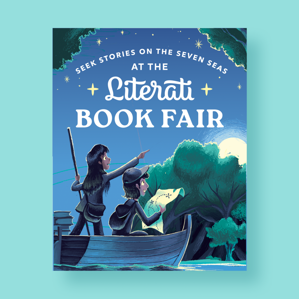 Flyer announcing our bookfair is in progress