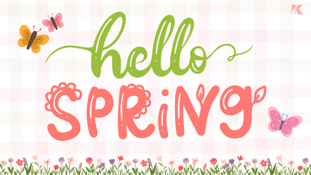 hello spring graphic