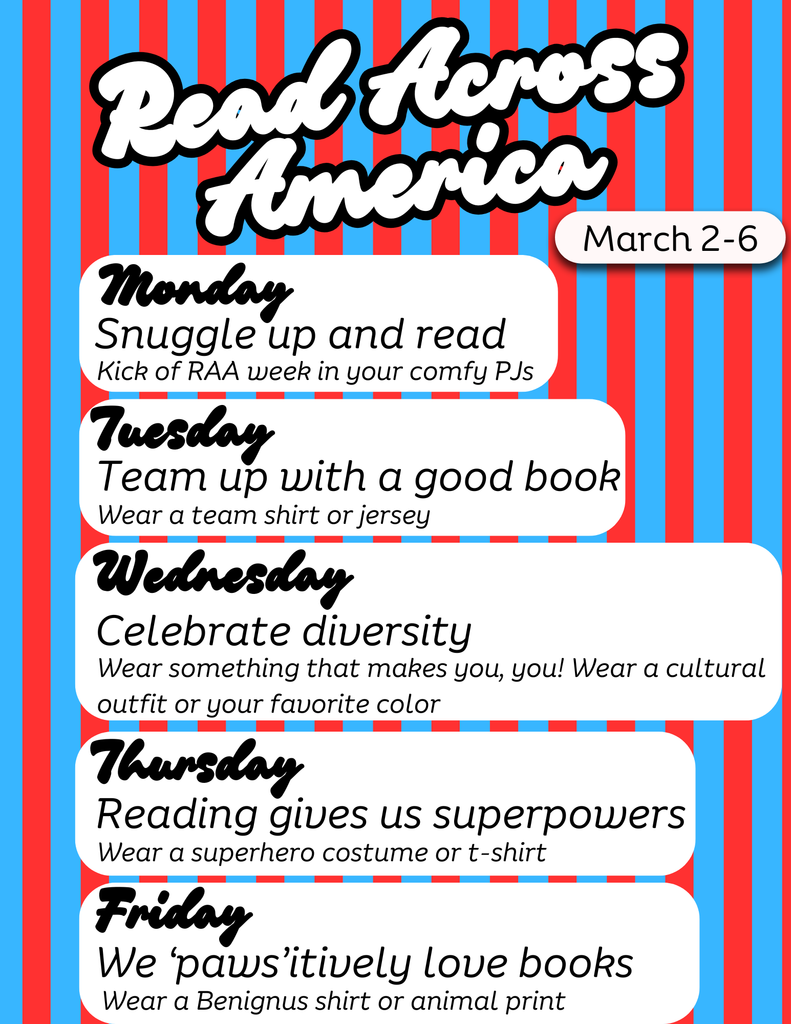 read across america dress up days