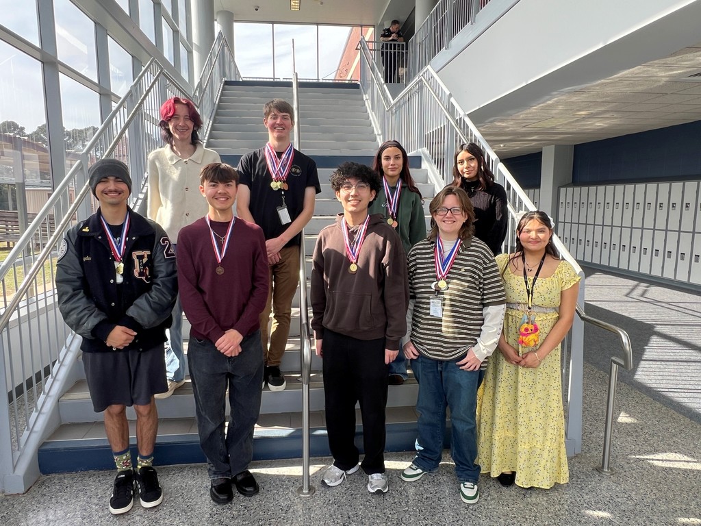 Klein Collins students posing