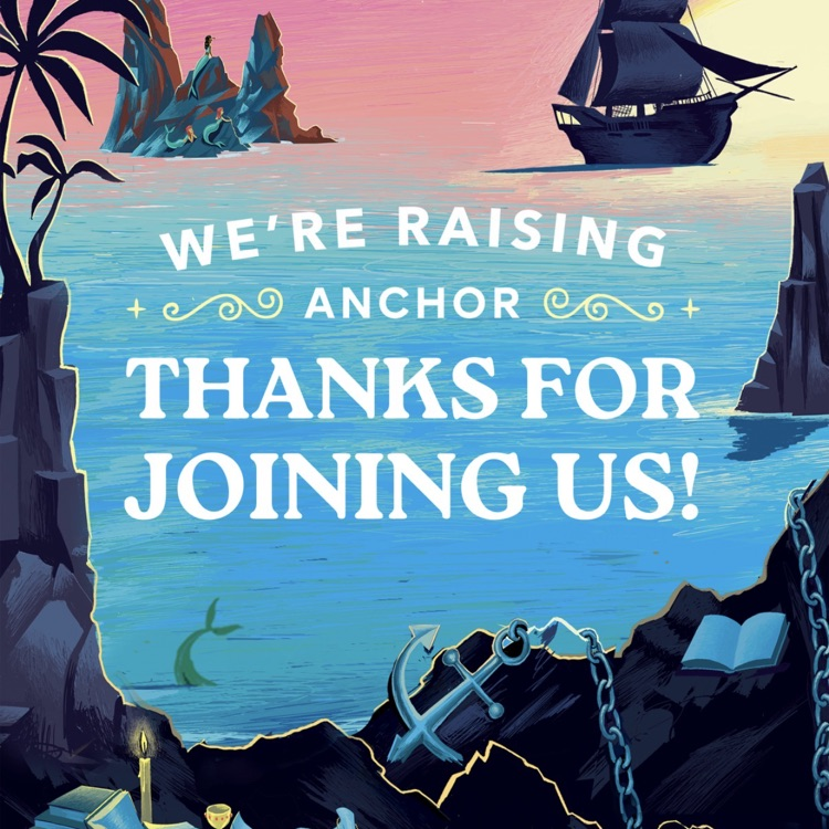 picture thanking families for supporting book fair: thanks for joining us!