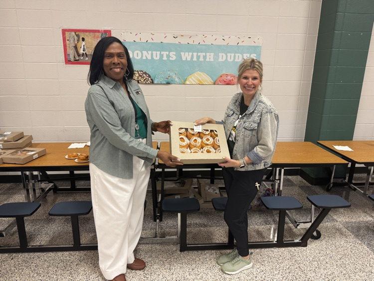 administrators with donuts