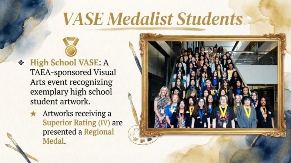 VASE Medalist Students