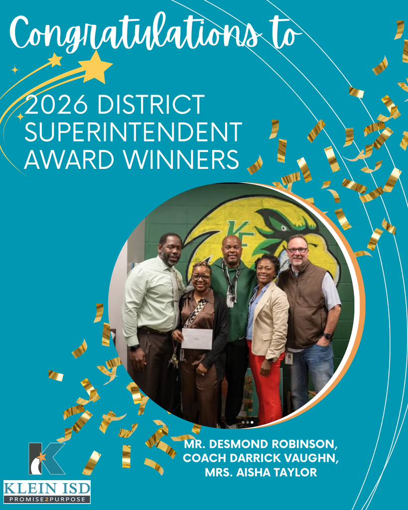 2026 District SuperIntendent Award Winners