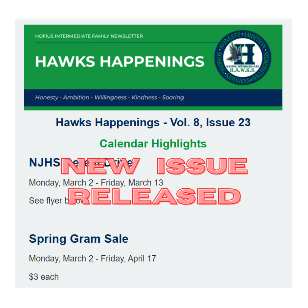 Hawks Happenings - Vol. 8, Issue 23