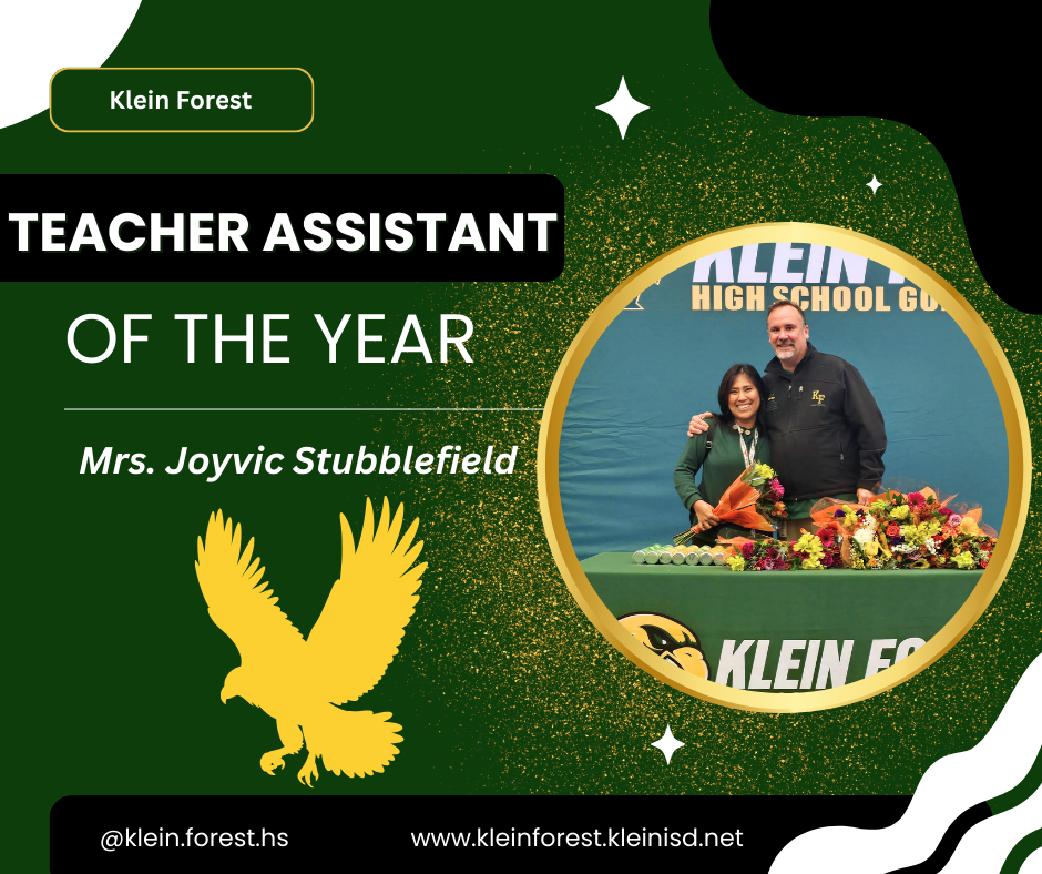 KF Teacher Assistant Of The  Year 2026