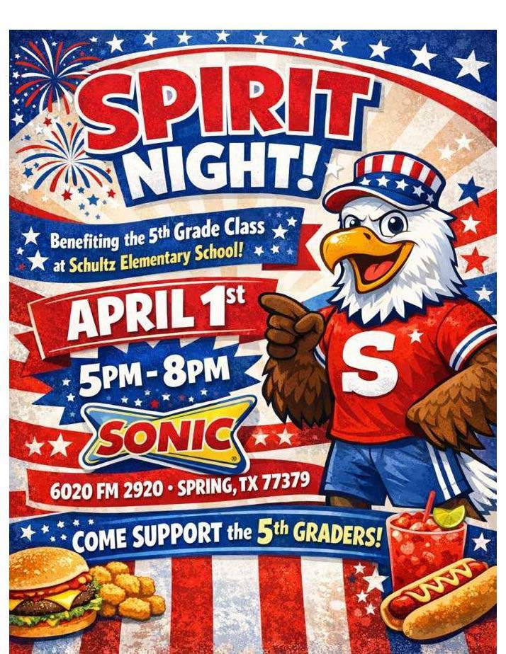 spirit night - 5th grade sonic english