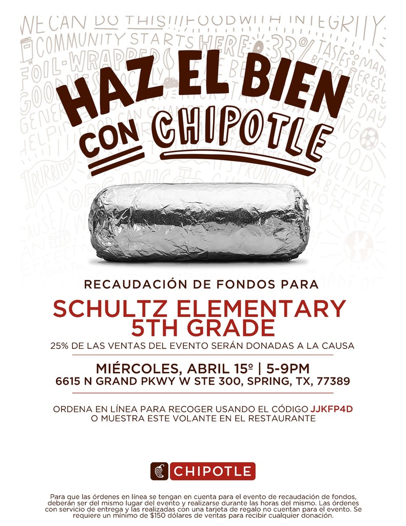 chipotle spirit night