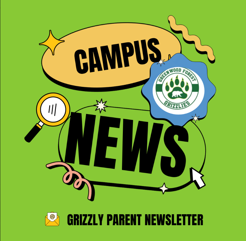 Campus News on green background