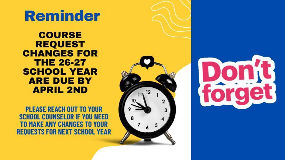 course request change