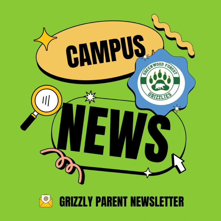 Campus News with green background