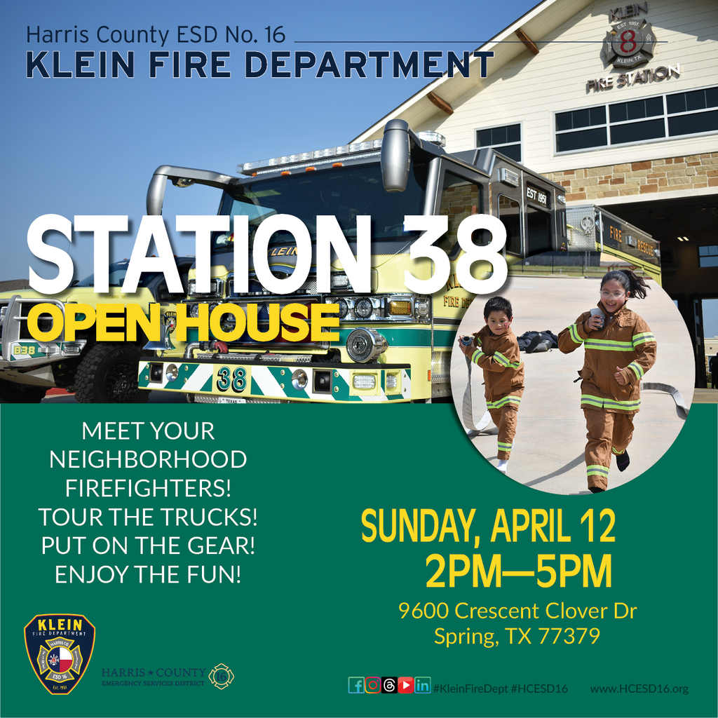 KISD Flyer Program - Station 38 Open House April 12