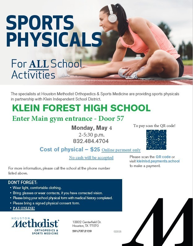 Methodist Sports Physicals