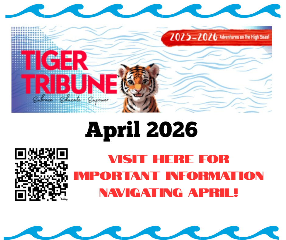 April Tiger Tribune QR Code