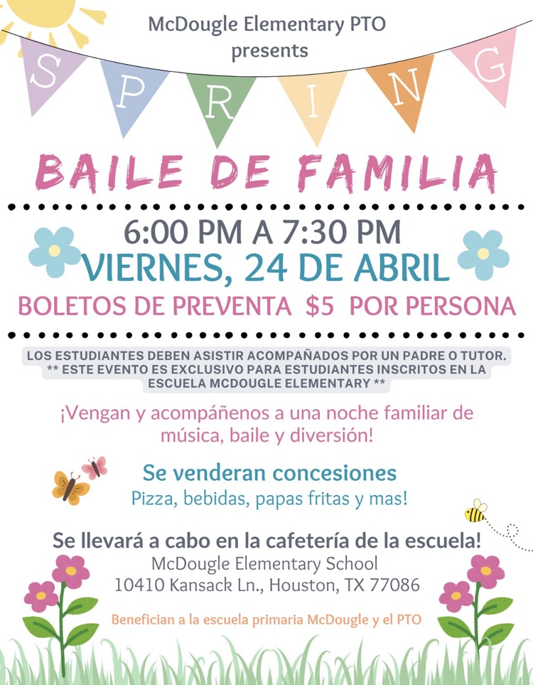 School Flyer in Spanish 