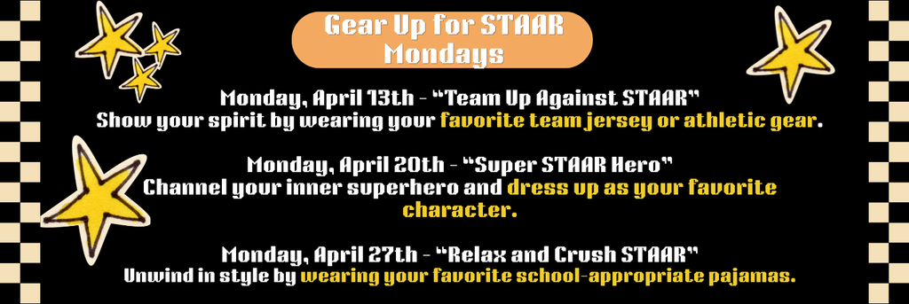 Gear up for STAAR !