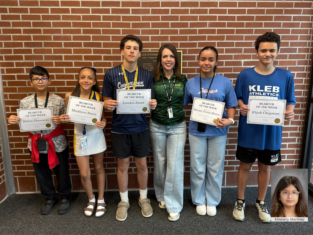 Bearcubs of the Week