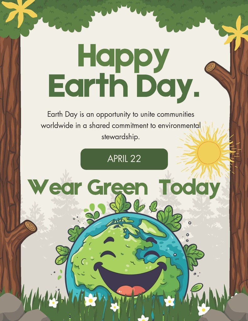 Wear Green Today for Earth Dayon Aprill 22