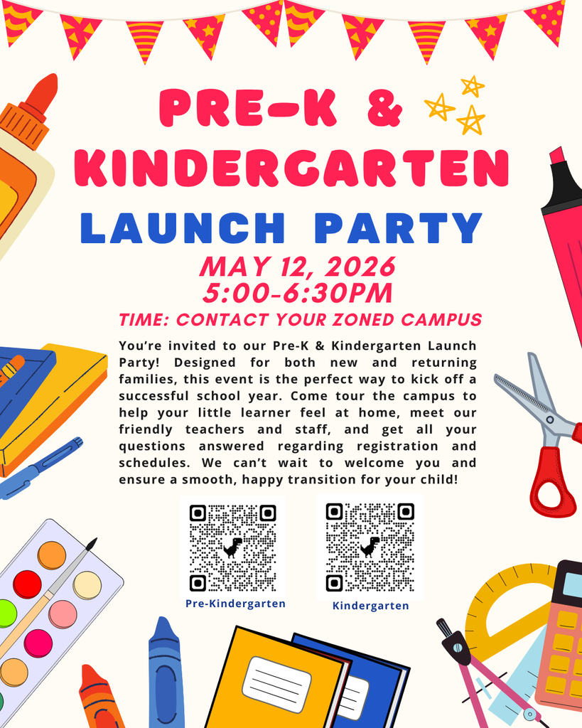 PreK and Kindergarten Launch Party!