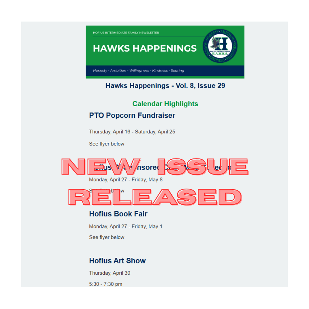 Hawks Happenings - Vol. 8, Issue 29