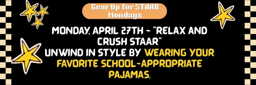 Don’t forget the final Star Dress Up Day! 