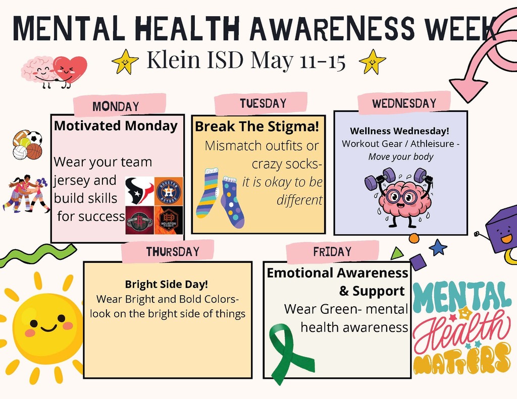 mental health awareness dress up week