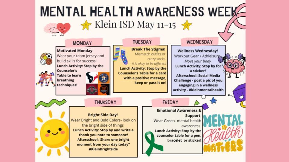 Mental Health Awareness Week