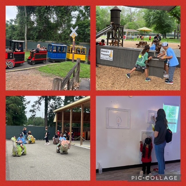2nd graders on a field trip