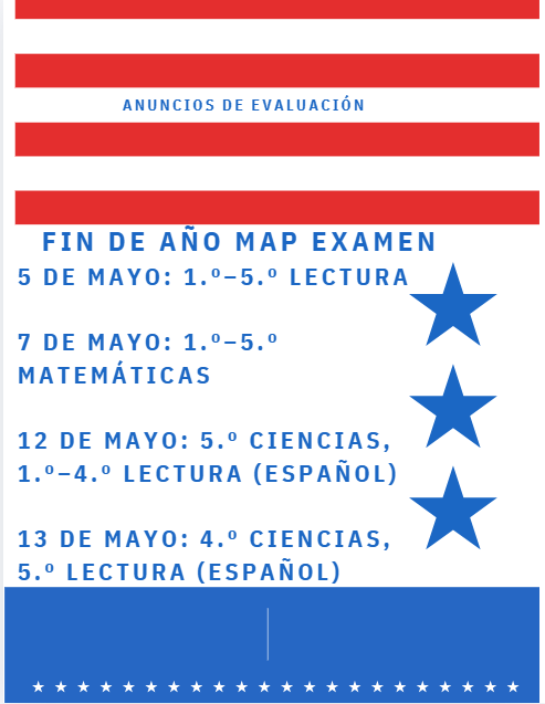 Fin de Ano MAP Examen