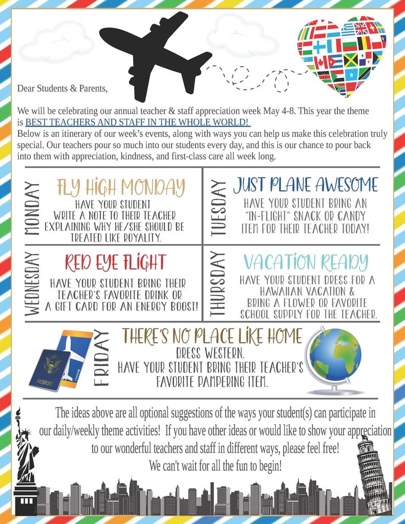 teacher Appreciation Week Flyer 