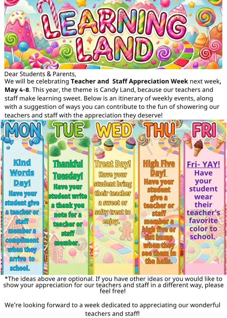 Teacher Appreciation