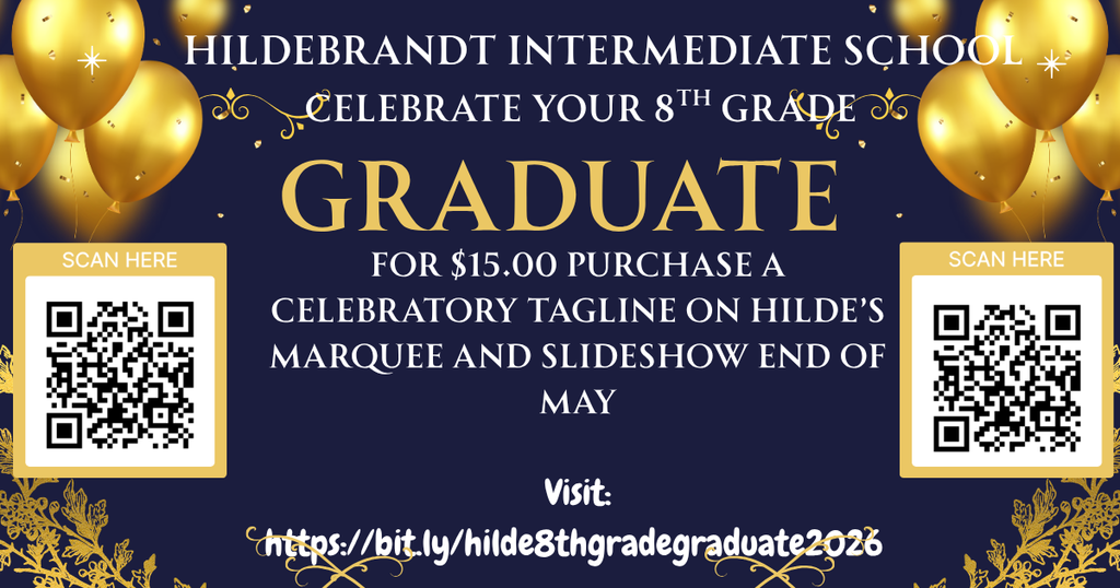 Hilde 8th Grade Graduate 2026