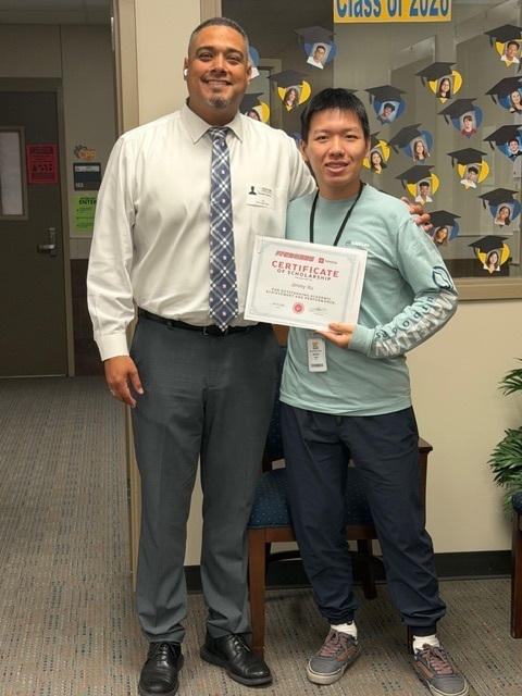 Fred Haas Scholarship WInner