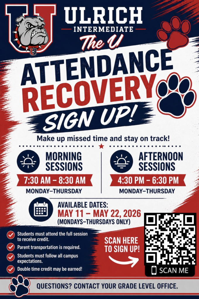 Use this information to sign up for attendance recovery.