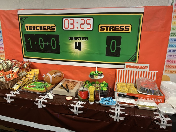 Teacher appreciation celebration 