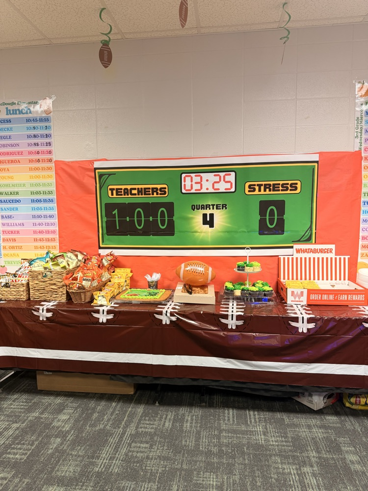Teacher appreciation celebration 