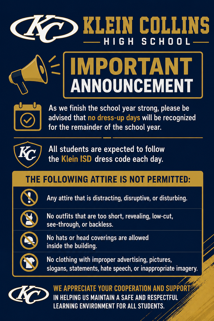 KC Important Announcement